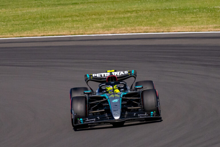 Lewis Hamilton's Final British F1 Grandprix In His Mercedes Silverstone July 2024