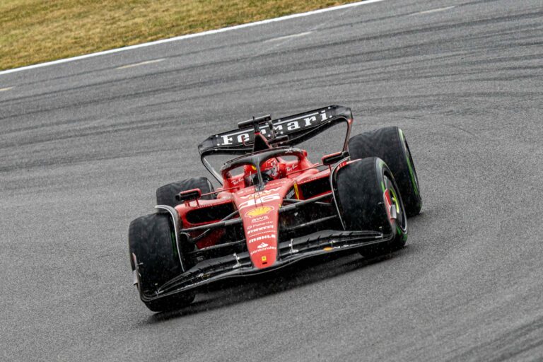 Charles Leclerc at the British F1 Grand Prix Silverstone 2024