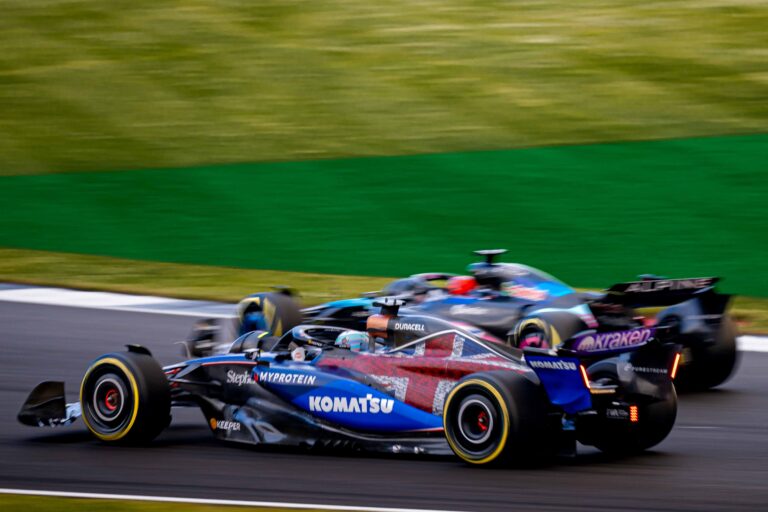 Alex Albon for Williams At the F1 British Grand Prix 2024