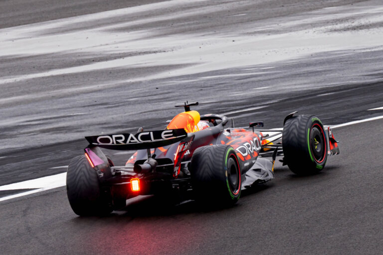 Max Verstappen in his RB19 During FP3 At The British F1 Grand Prix 2024
