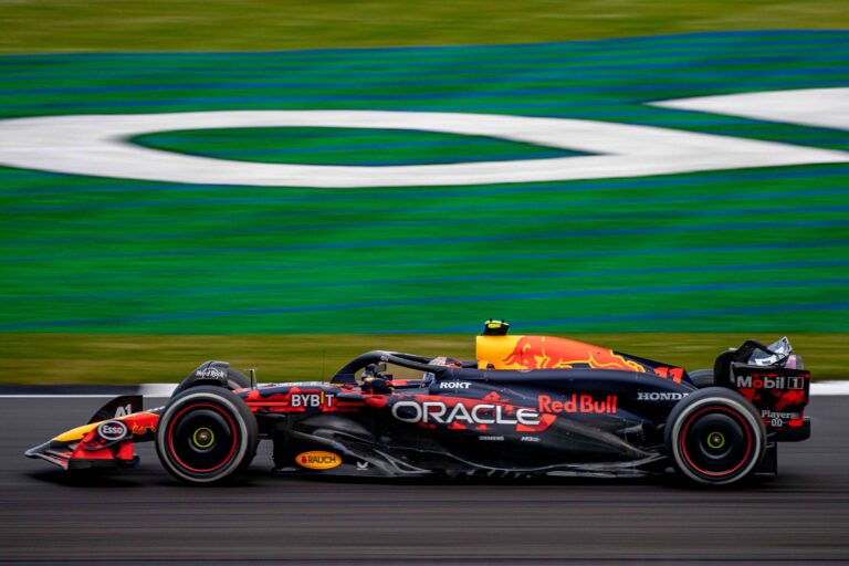Sergio Perez During Silverstone F1 British Grand Prix 2024