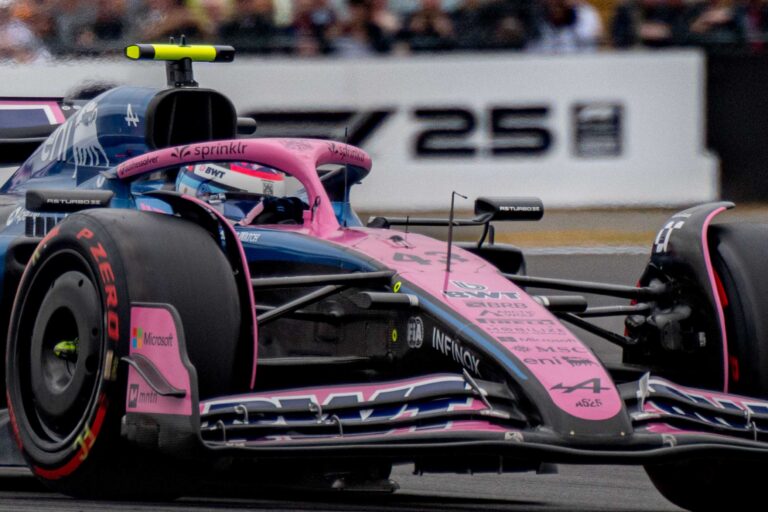 Franco Colapinto During FP3 at the British F1 Silverstone 2025