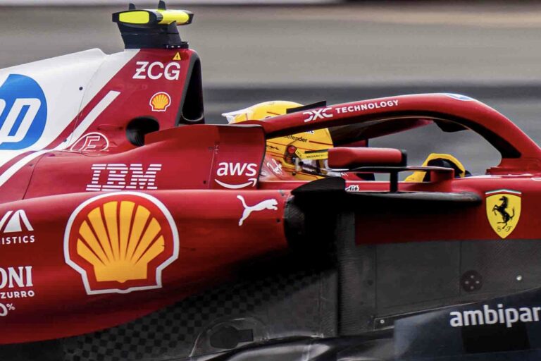 Lewis Hamilton During The British formula 1 Grand Prix