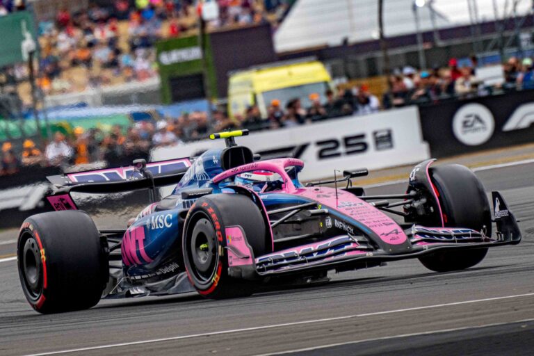 Franco Colapinto for Alpine F1 Team at Silverstone Circuit F1 Grand Prix