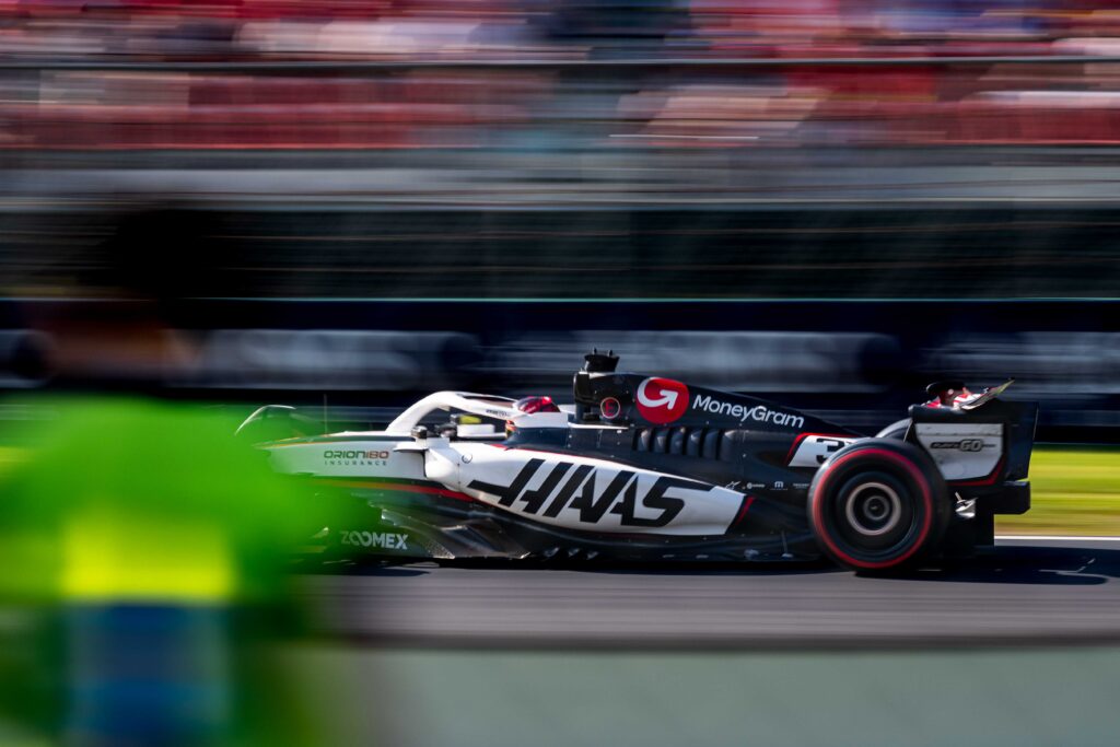 Esteban Ocon For Haas at the Italian GP Monza 2025