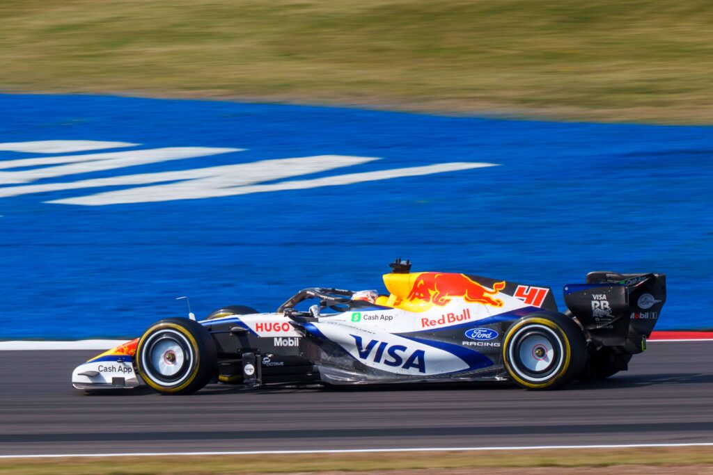 Car #41 Arvid Lindblad for Racing Bulls during the British Formula 1 Grand Prix Weekend
