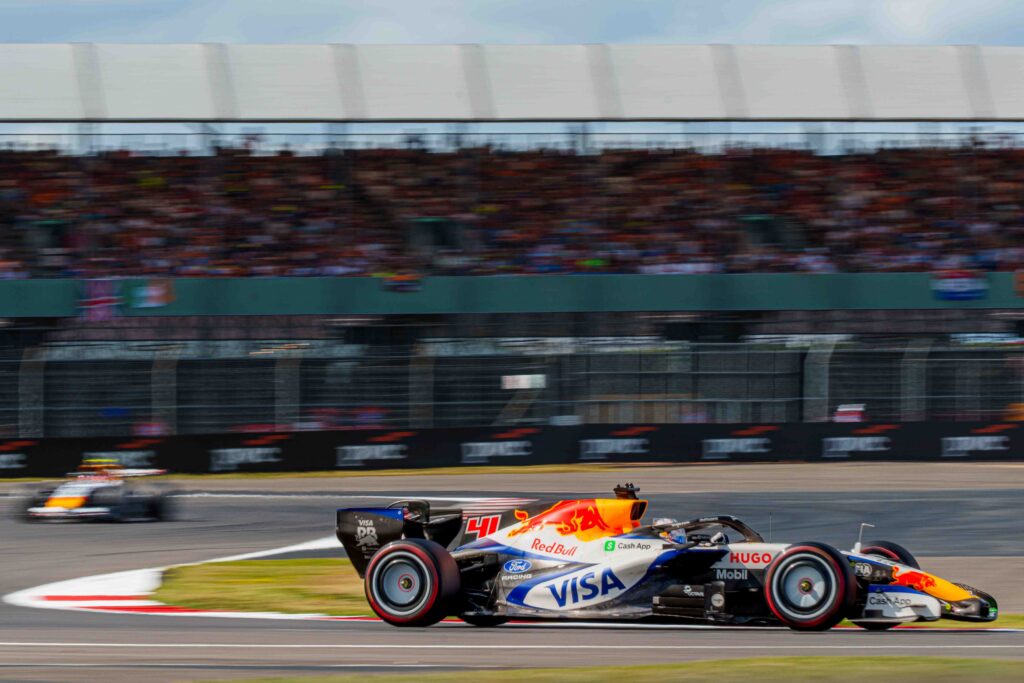 Car #41 Arvid Lindblad for Racing Bulls during the British Formula 1 Grand Prix Weekend