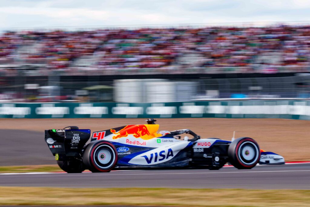 Car #41 Arvid Lindblad for Racing Bulls during the British Formula 1 Grand Prix Weekend