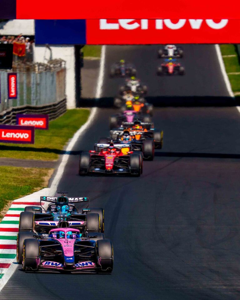 Pierre Gasly Leading the Italian F1 Grand Prix at Monza 2026 for the Alpine Team